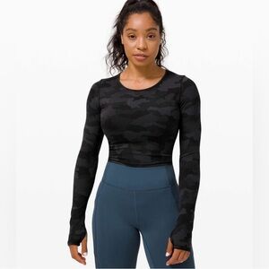 Lululemon crop long sleeve